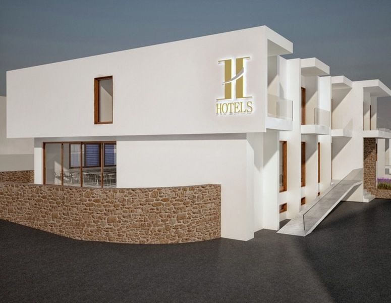 Zephyros Hotel Myrties Extérieur photo